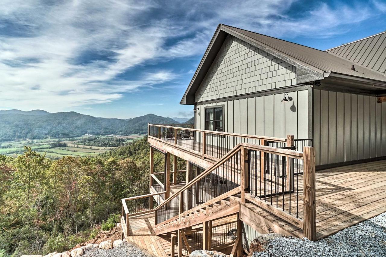 Luxury Rabun Gap Getaway With Soaring Views! Vila Exterior foto