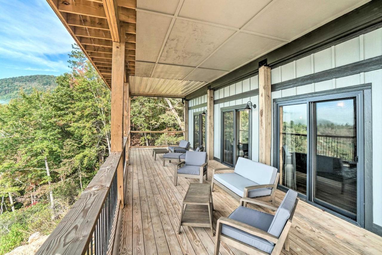 Luxury Rabun Gap Getaway With Soaring Views! Vila Exterior foto