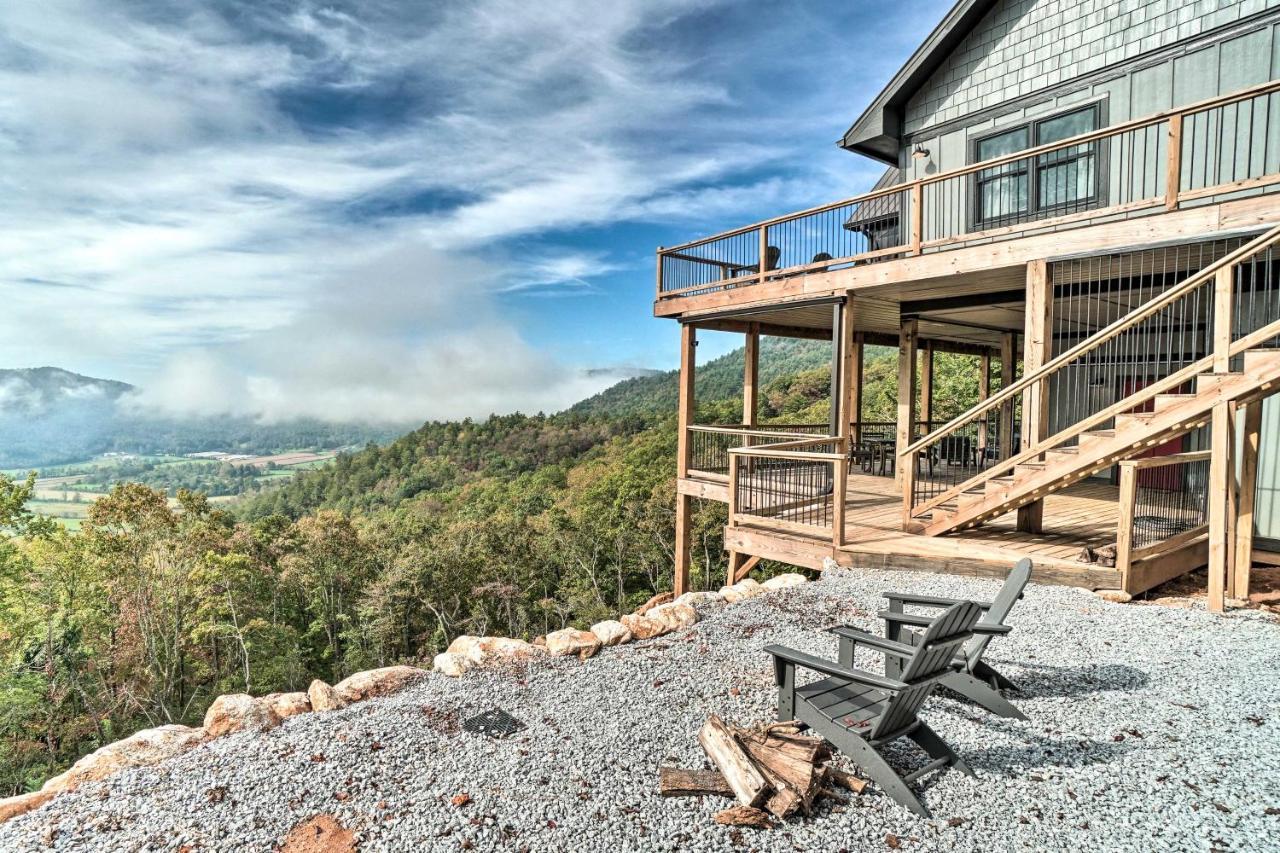 Luxury Rabun Gap Getaway With Soaring Views! Vila Exterior foto